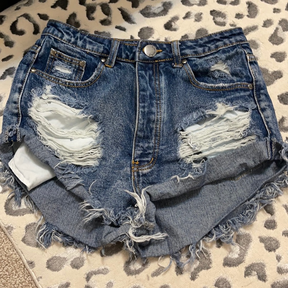 Jean shorts